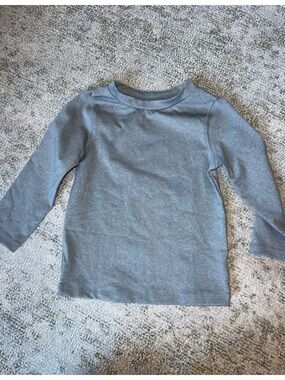 Cat & Jack Blue Gray Kids Swim Rashguard